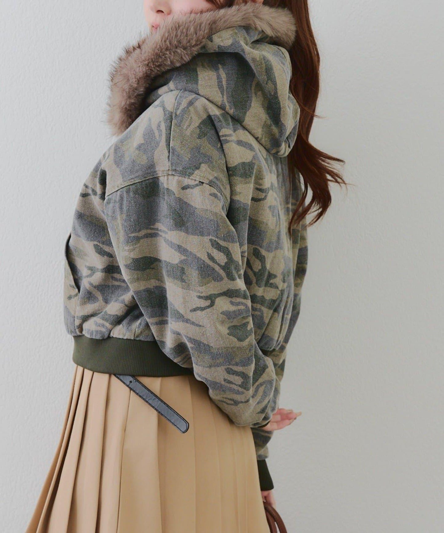 【RMAF】不同長度毛絨連帽外套