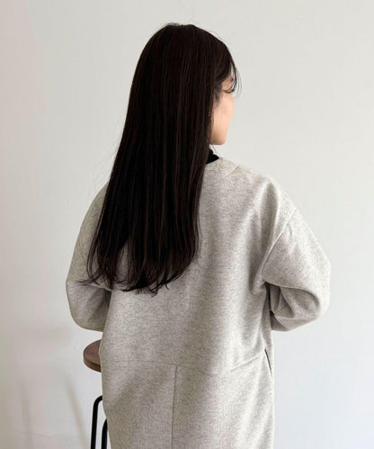 軟質針織呢連衣裙