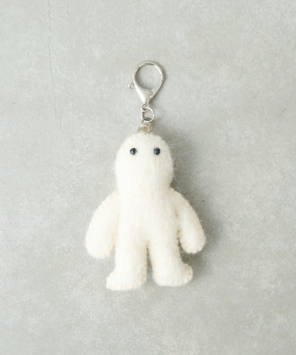 羊毛氈動物鑰匙扣