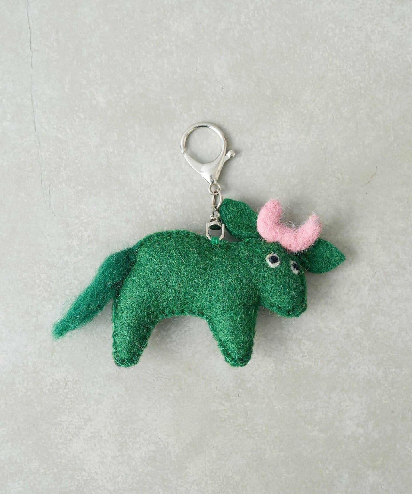 羊毛氈動物鑰匙扣