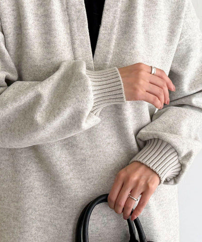 軟質針織呢連衣裙