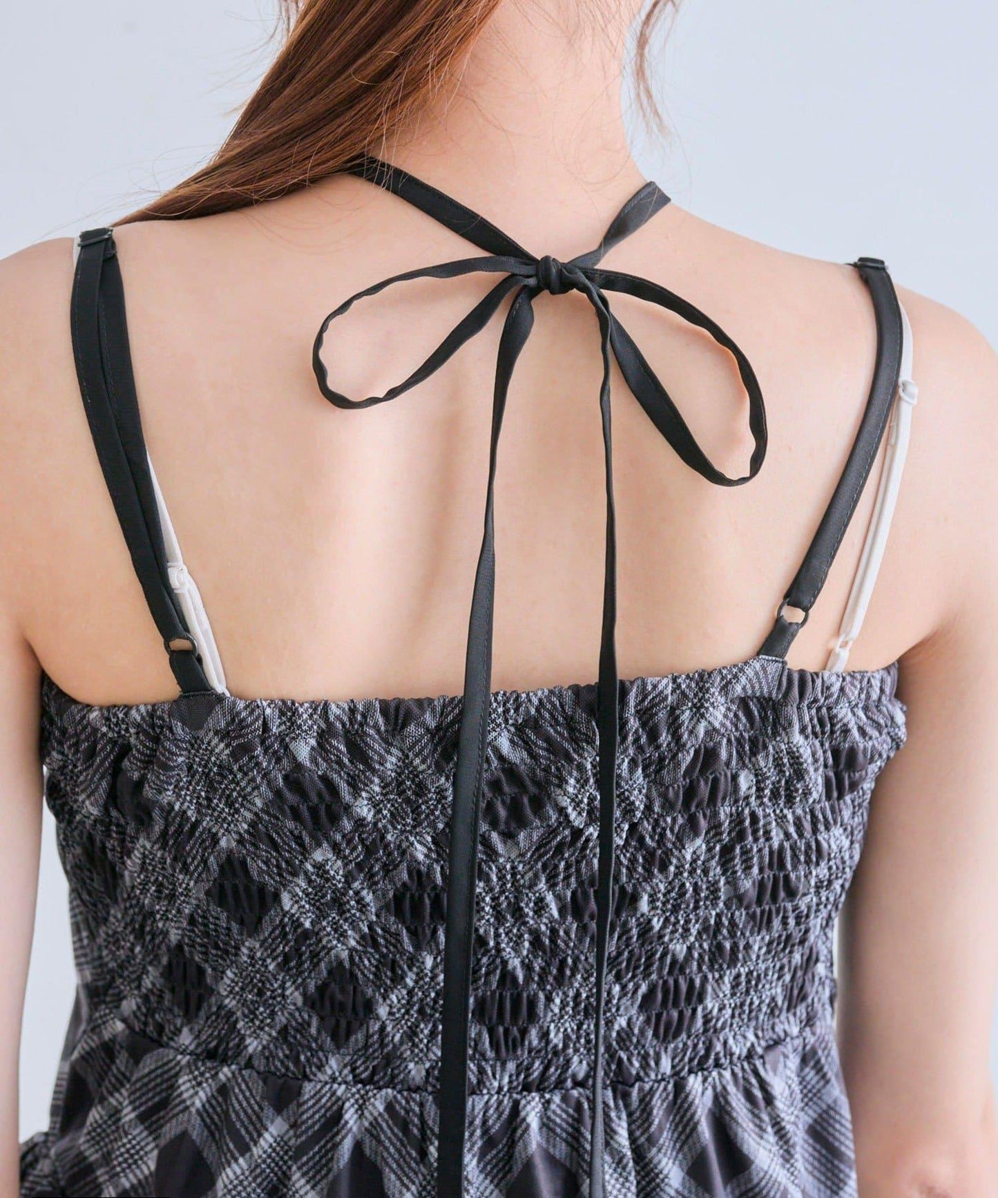 【OLIVE des OLIVE】荷葉邊長款吊帶背心