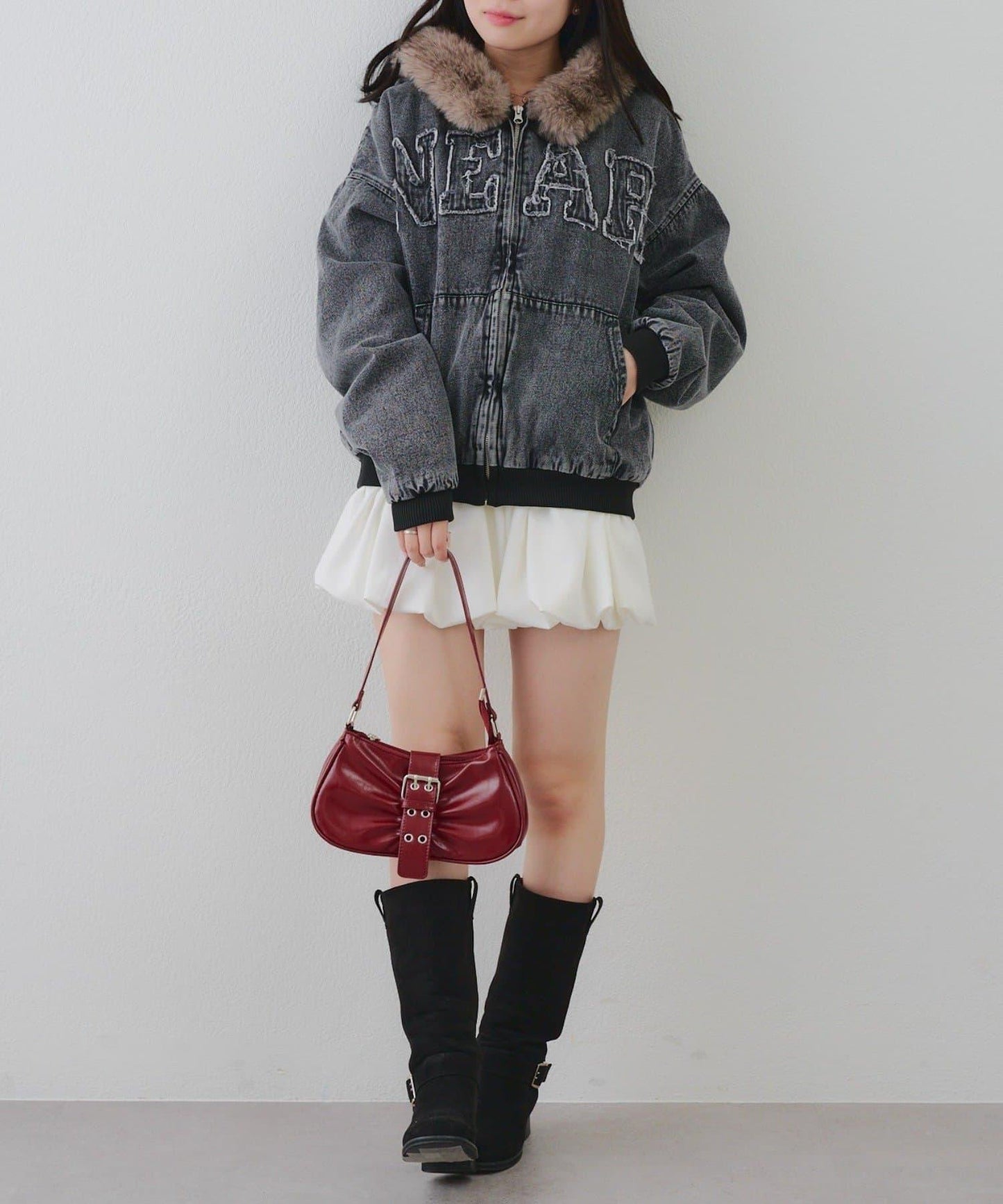 【RMAF】不同長度毛絨連帽外套