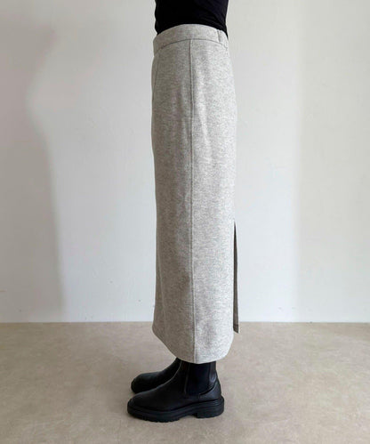 軟質針織呢料半身裙