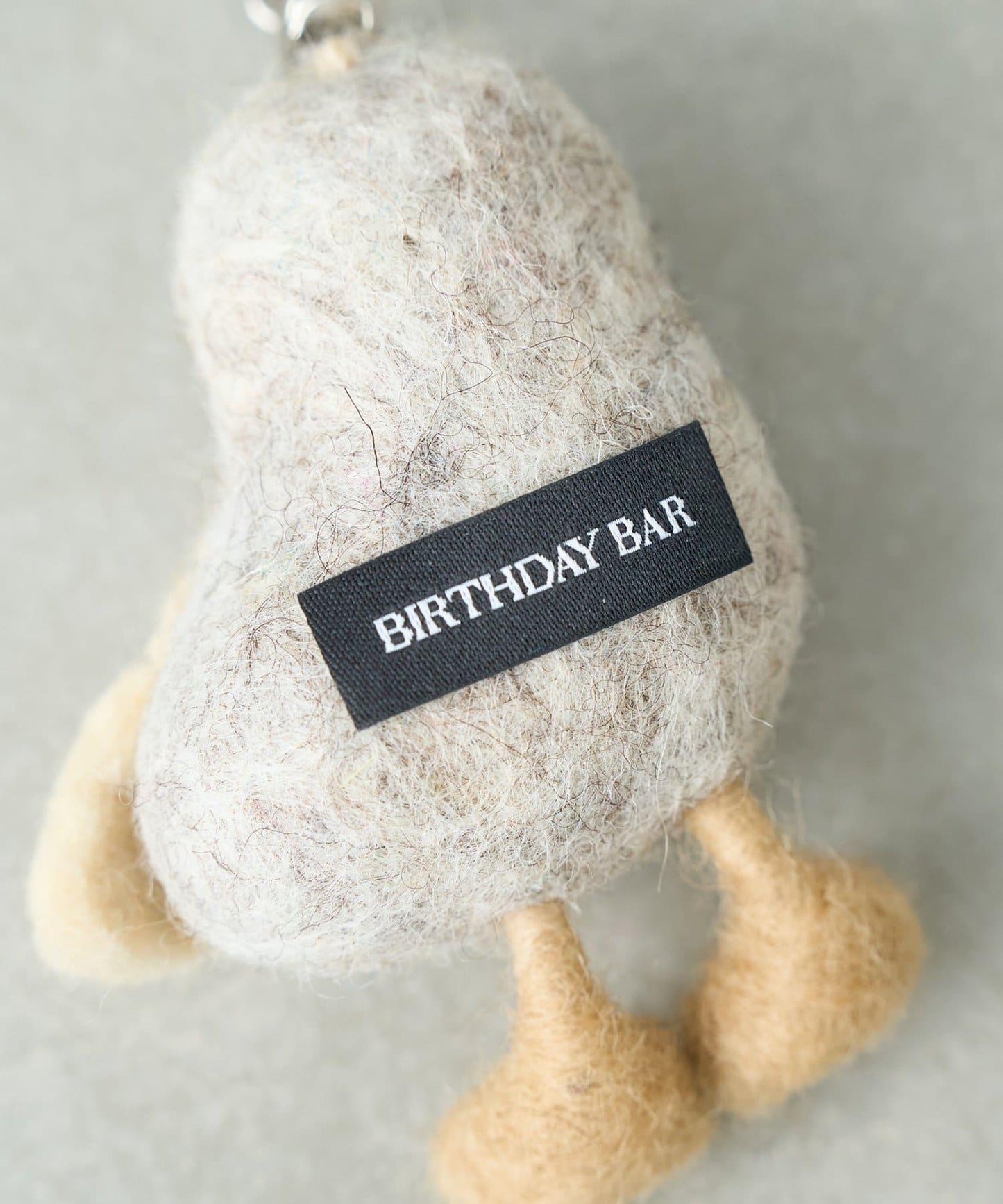 羊毛氈動物鑰匙扣