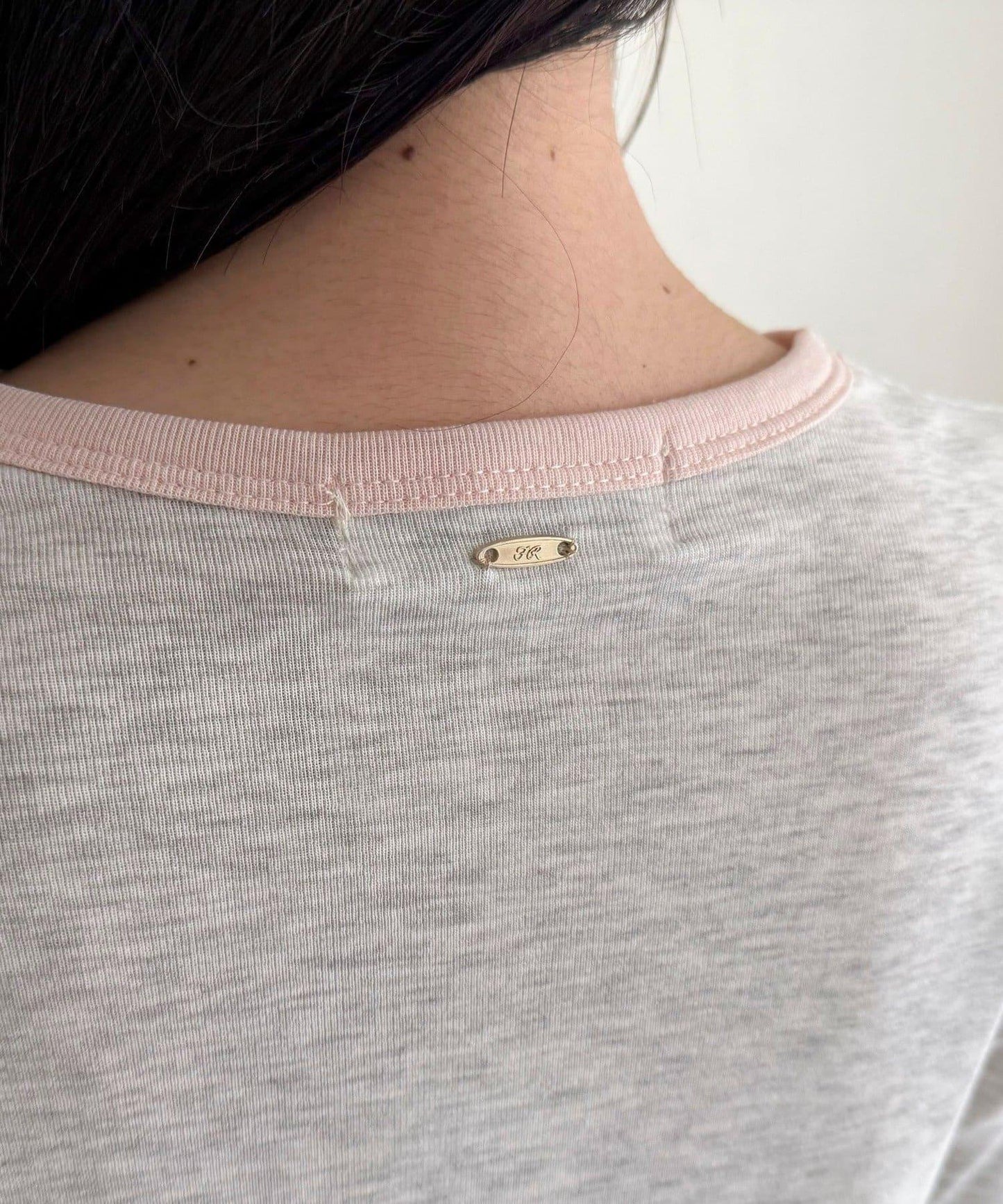 透視羅紋疊穿長袖T恤