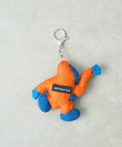 羊毛氈動物鑰匙扣
