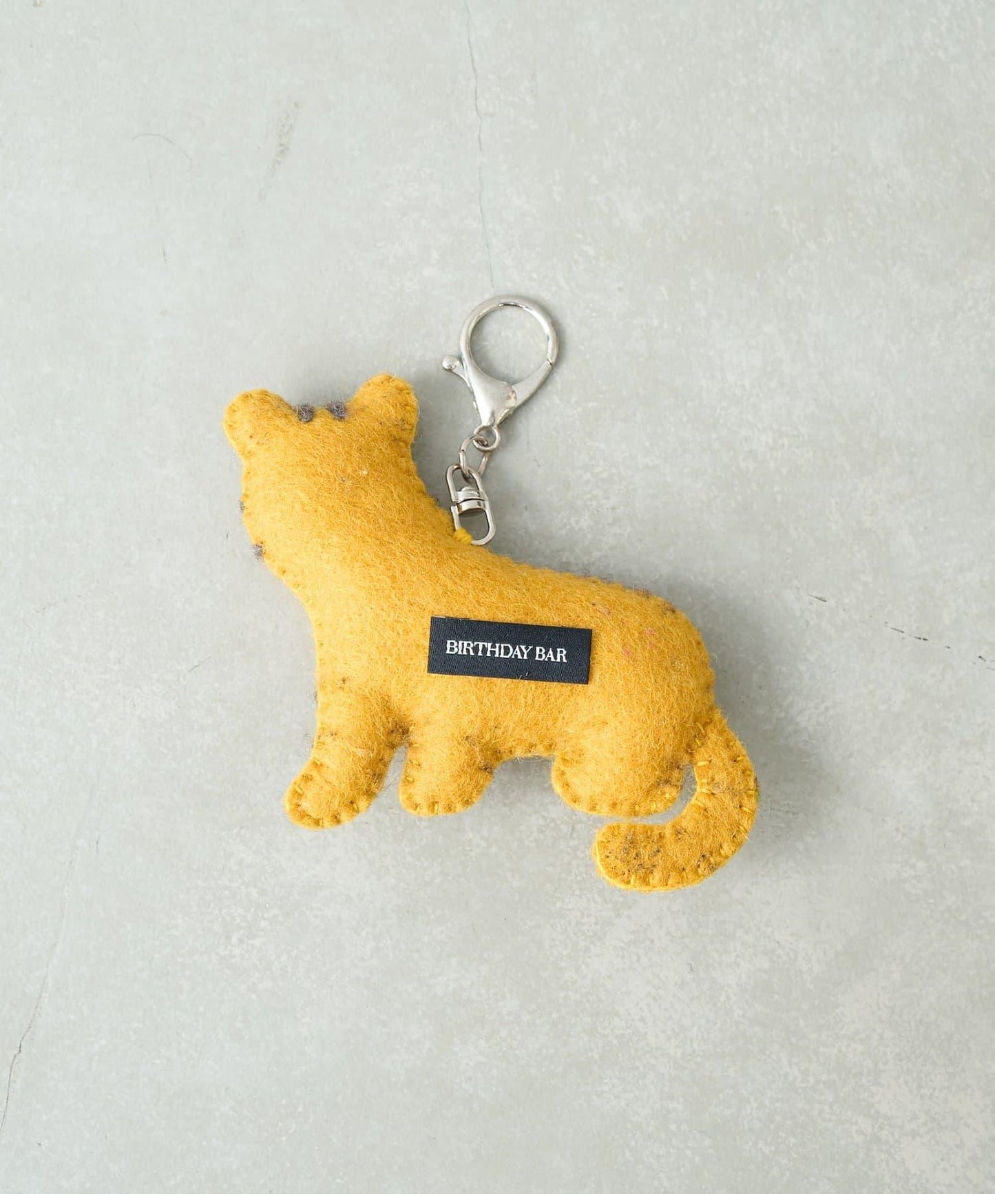 羊毛氈動物鑰匙扣