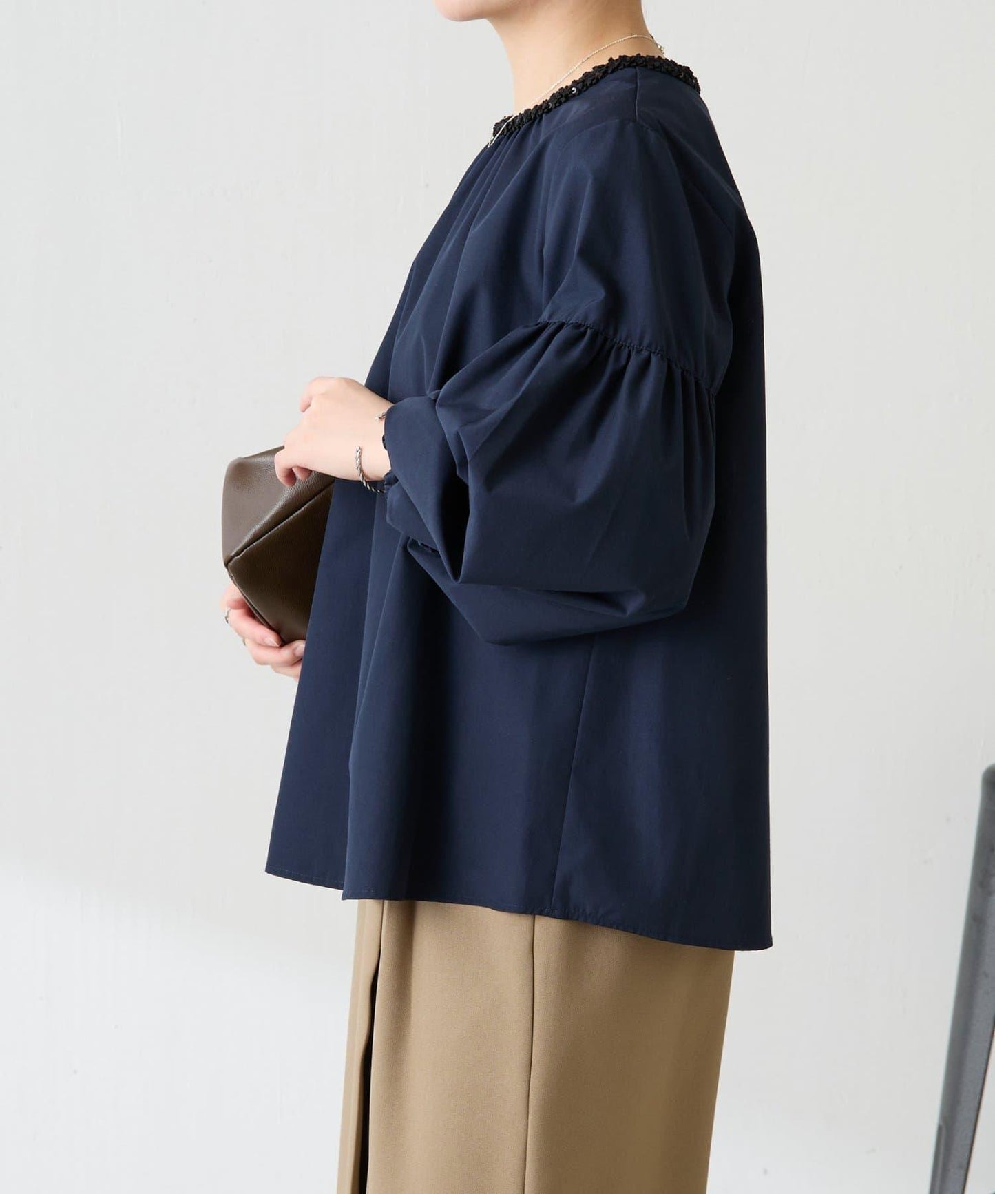 高檔感亮片設計襯衫/禮服