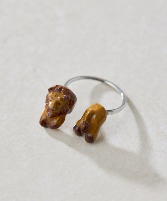 《&部分門店限定》動物造型戒指