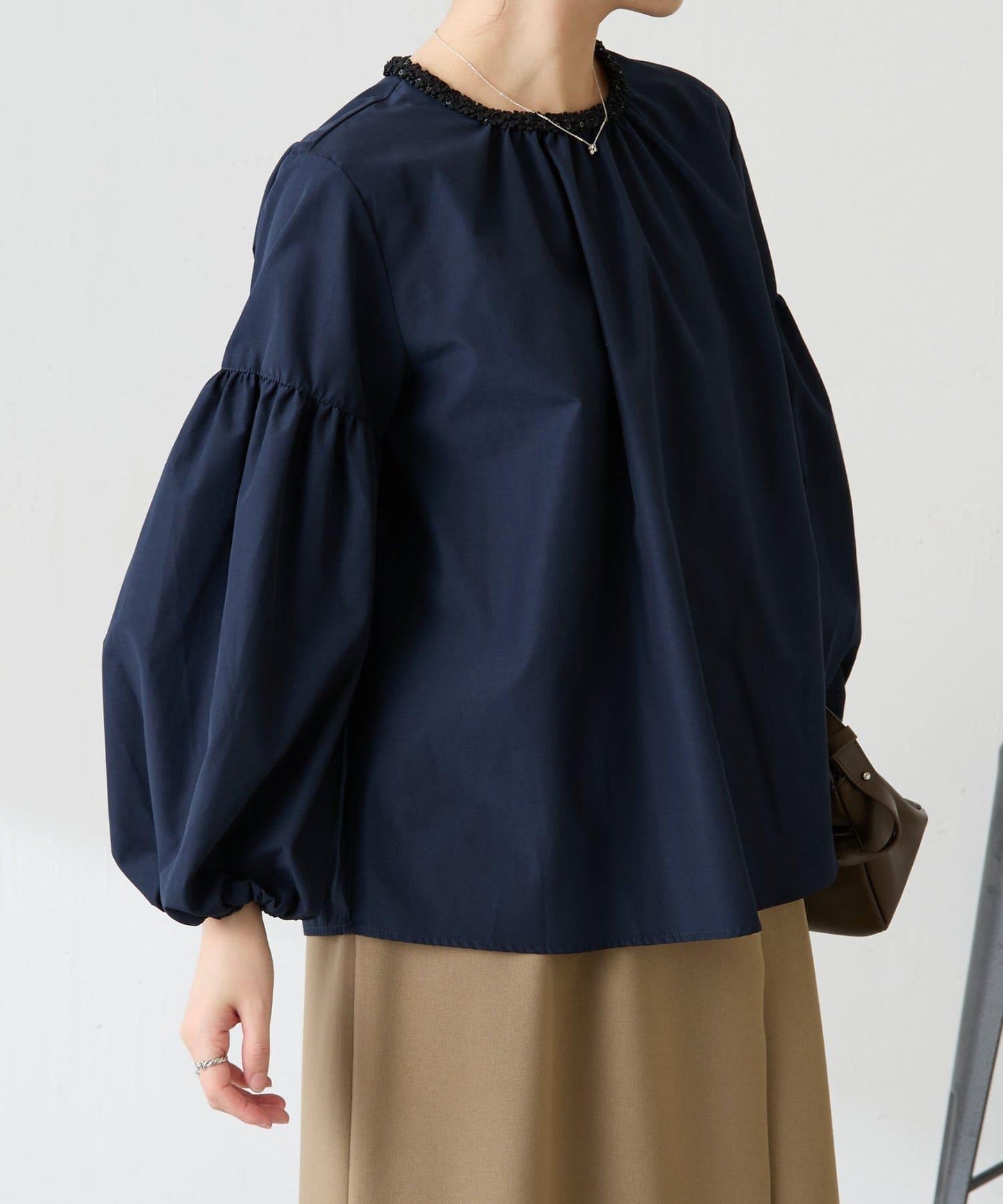 高檔感亮片設計襯衫/禮服