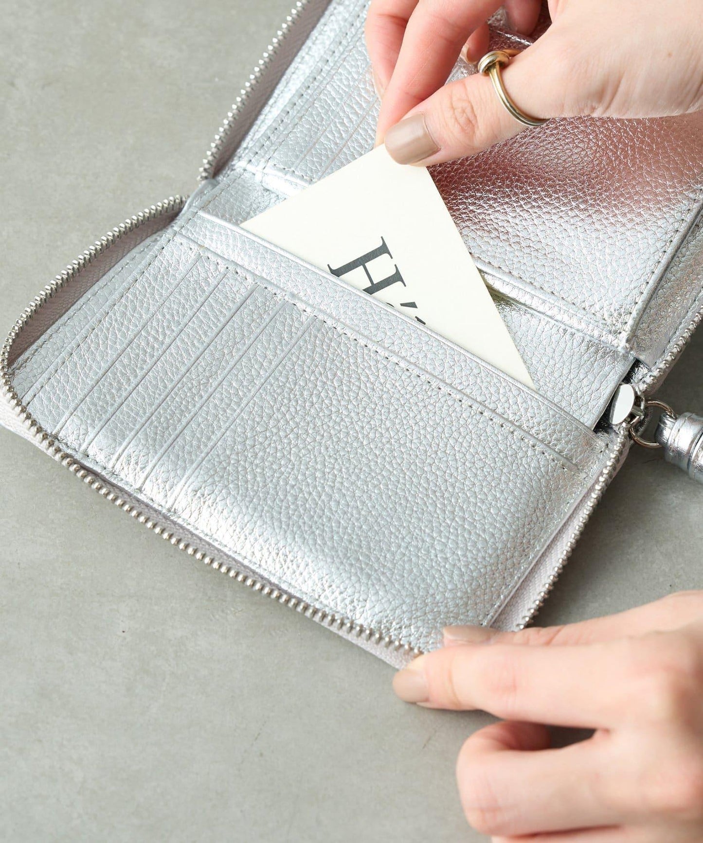 真皮迷你錢包 B7尺寸 錢包