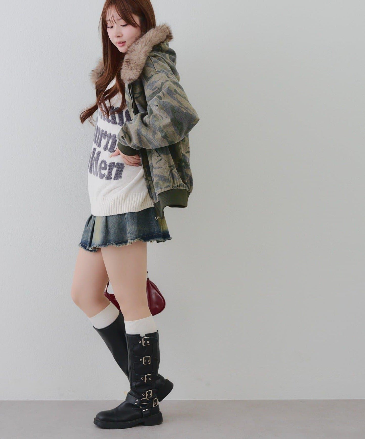 【RMAF】不同長度毛絨連帽外套