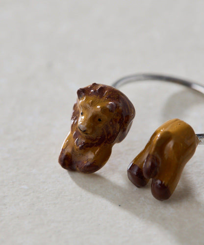 《&部分門店限定》動物造型戒指