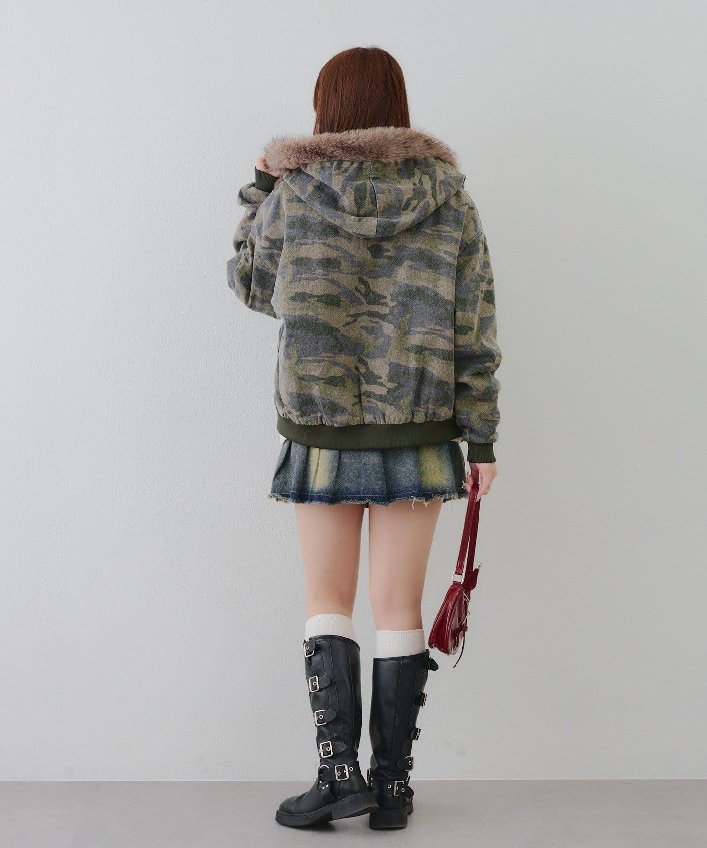 【RMAF】不同長度毛絨連帽外套