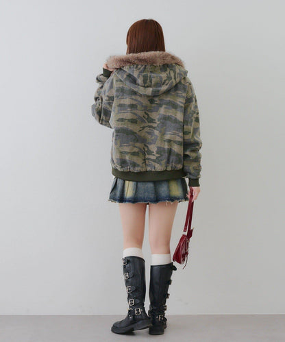 【RMAF】不同長度毛絨連帽外套