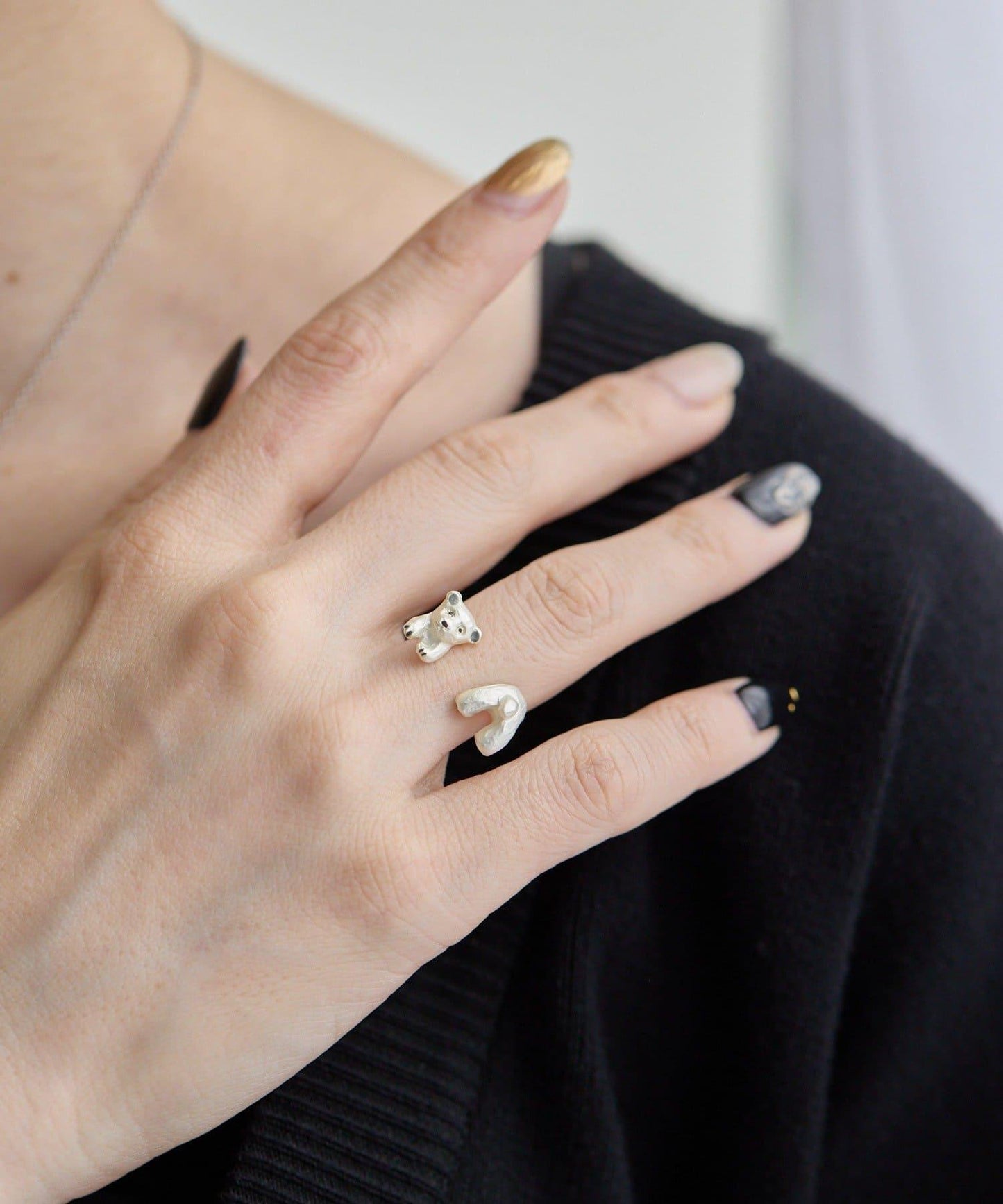 《&部分門店限定》動物造型戒指