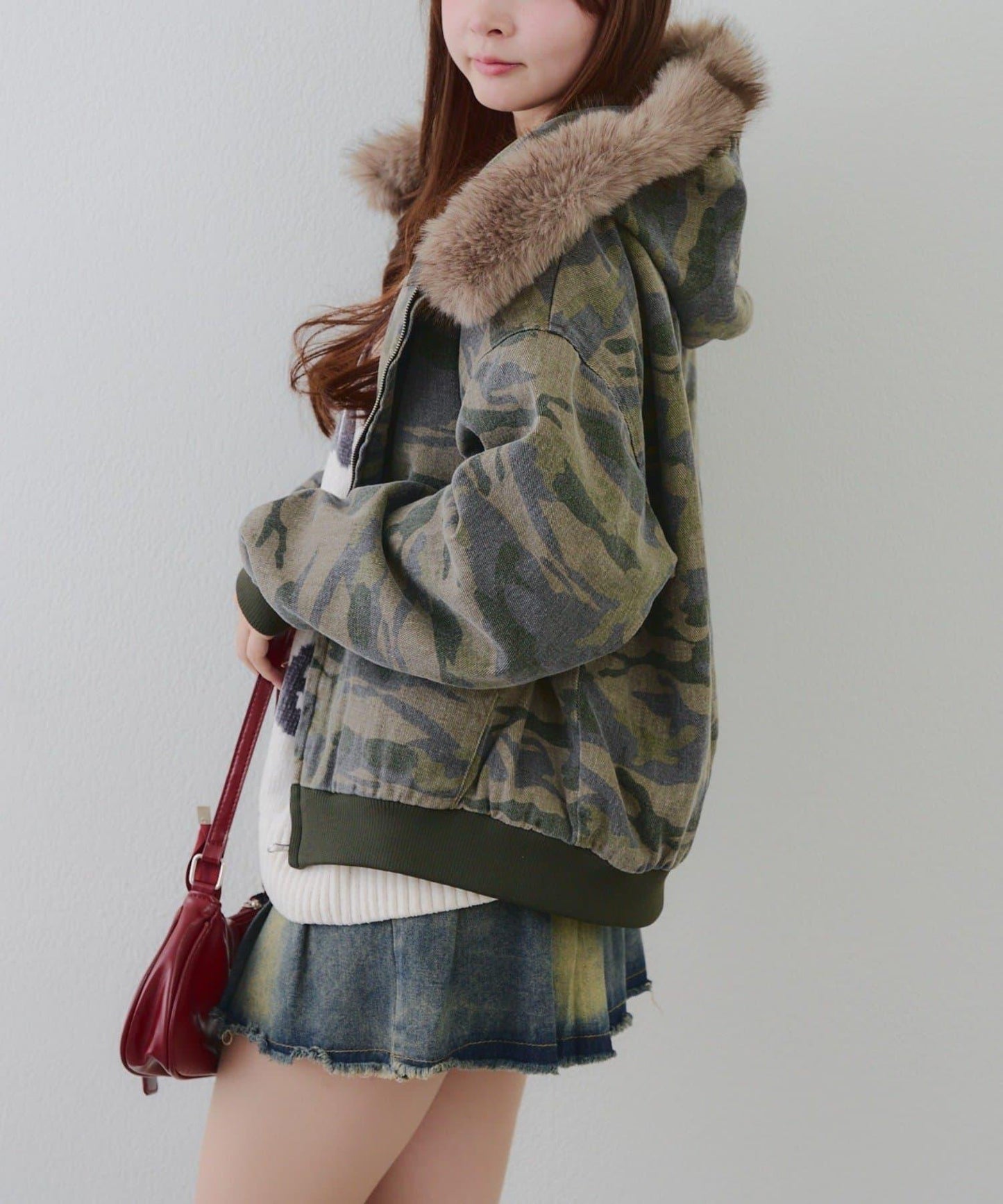 【RMAF】不同長度毛絨連帽外套