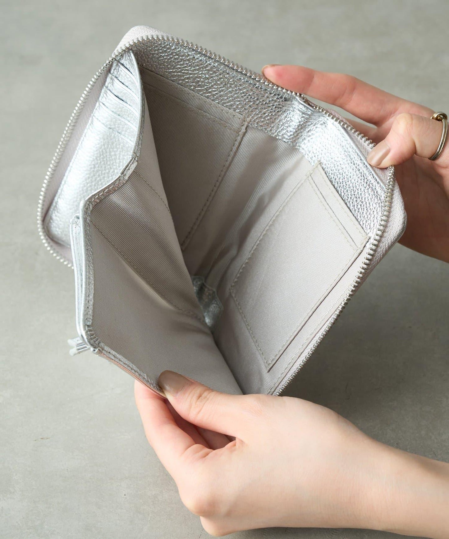 真皮迷你錢包 B7尺寸 錢包