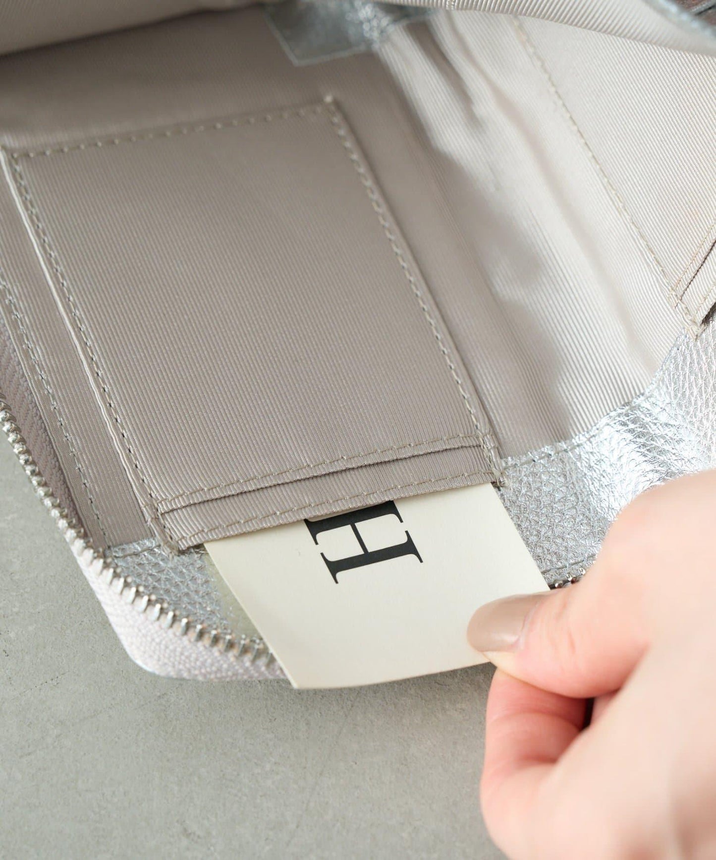 真皮迷你錢包 B7尺寸 錢包