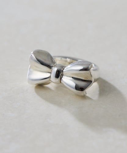 《スターリングシルバー使用》蝴蝶結戒指