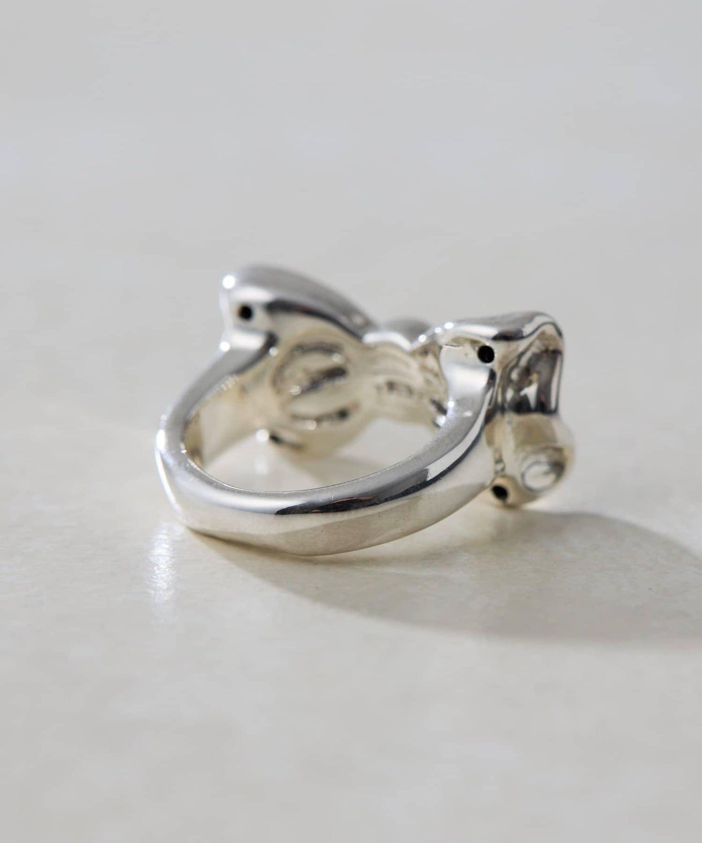 《スターリングシルバー使用》蝴蝶結戒指