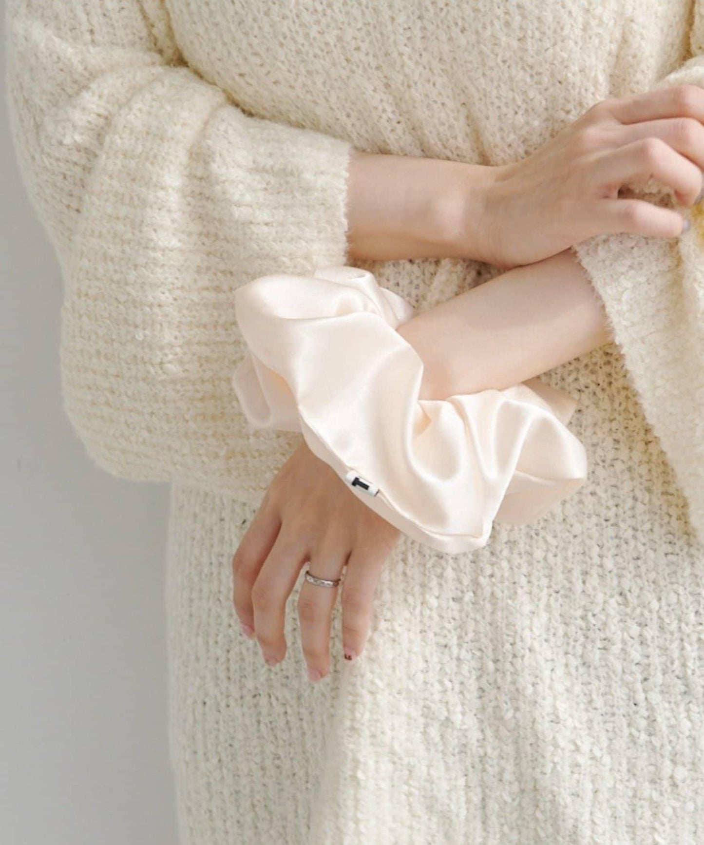 【fiw.】緞面大號髮圈