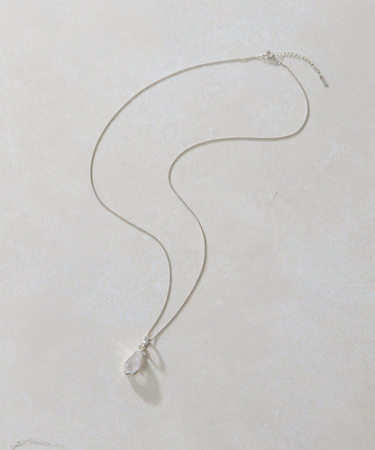 《スターリングシルバー使用》哈基瑪水晶項鍊