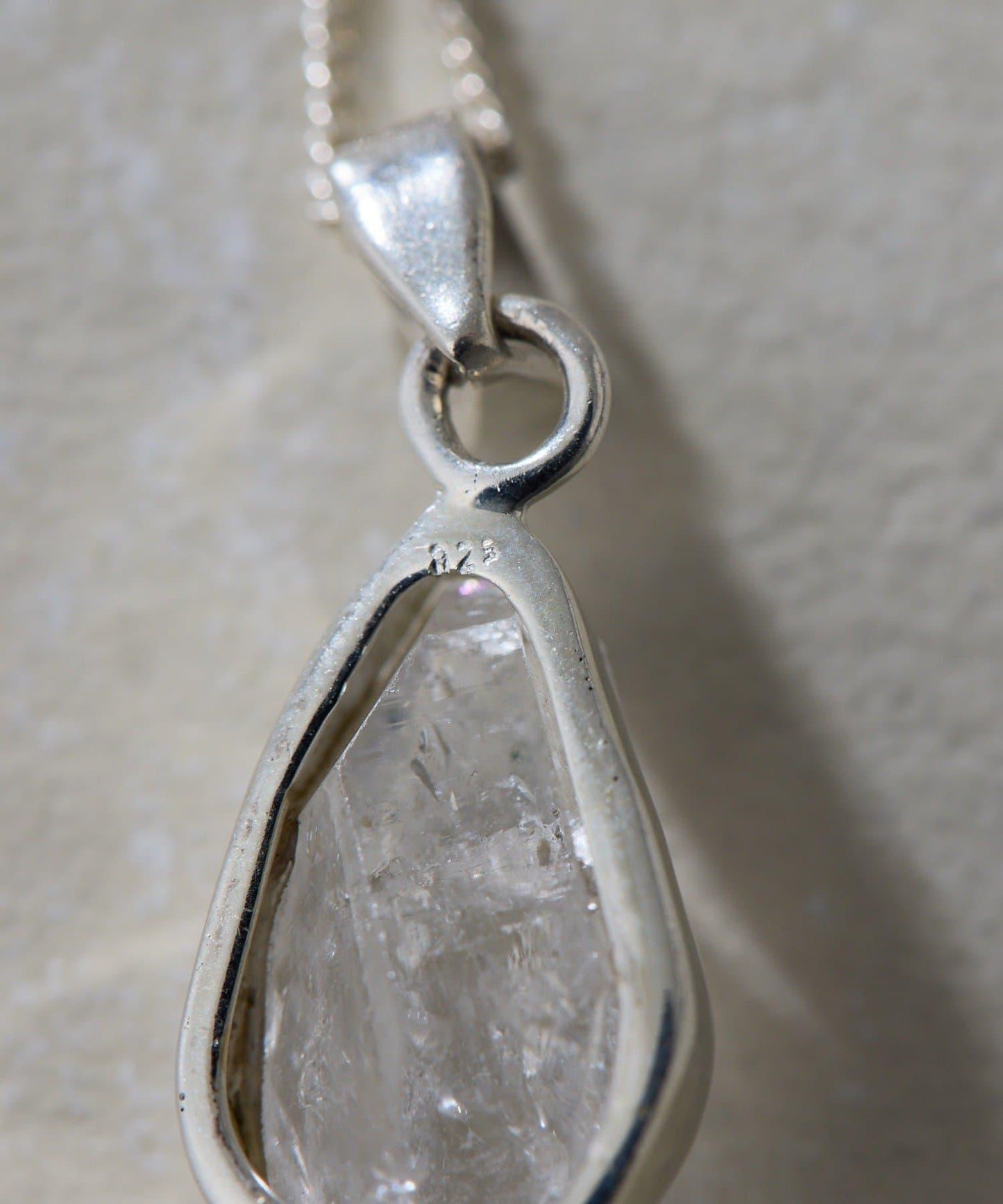 《スターリングシルバー使用》哈基瑪水晶項鍊