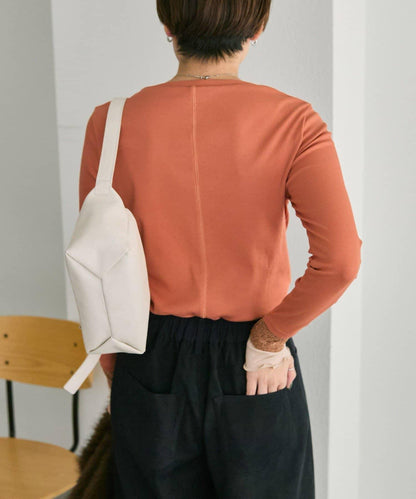 羅紋袖荷葉邊針織衫【SUM1 STYLE】