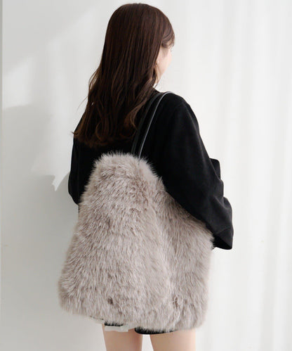 【A4尺寸】拉比毛手提包