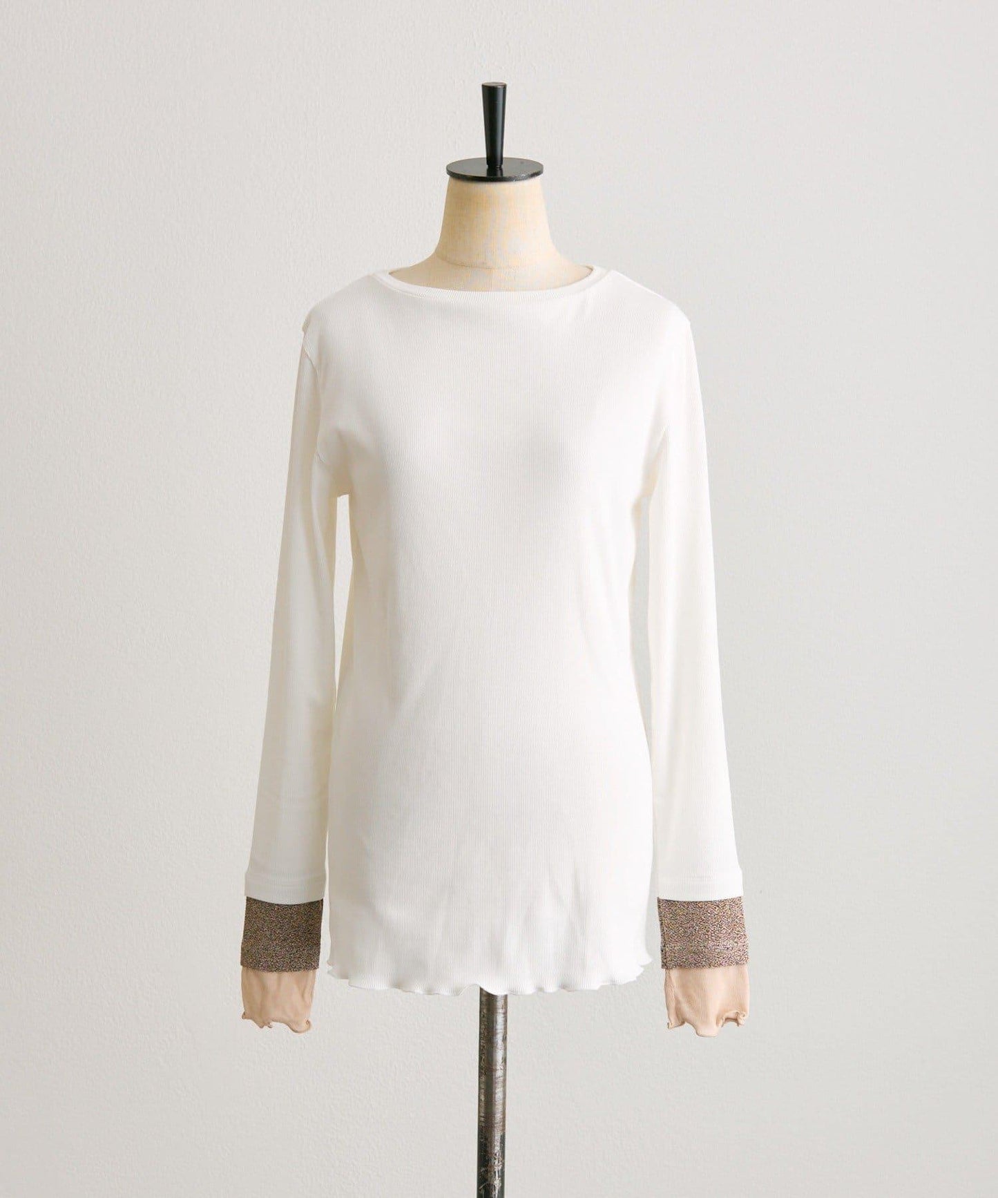 羅紋袖荷葉邊針織衫【SUM1 STYLE】