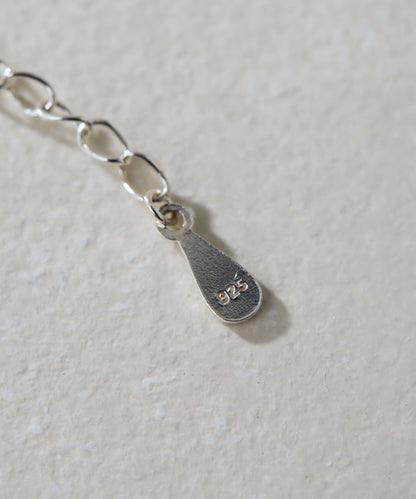 《スターリングシルバー使用》哈基瑪水晶項鍊