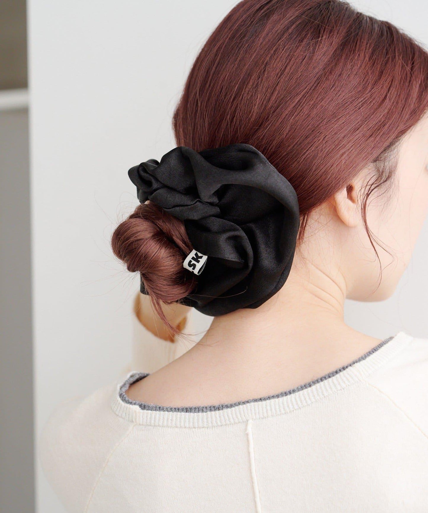 【fiw.】緞面大號髮圈