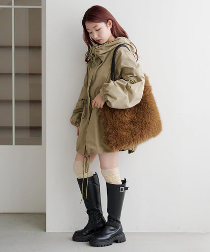 【A4尺寸】拉比毛手提包