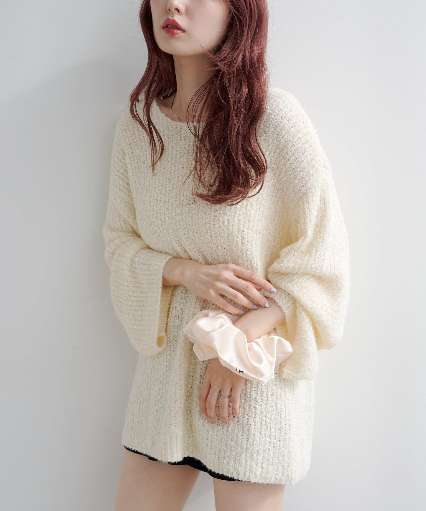 【fiw.】緞面大號髮圈