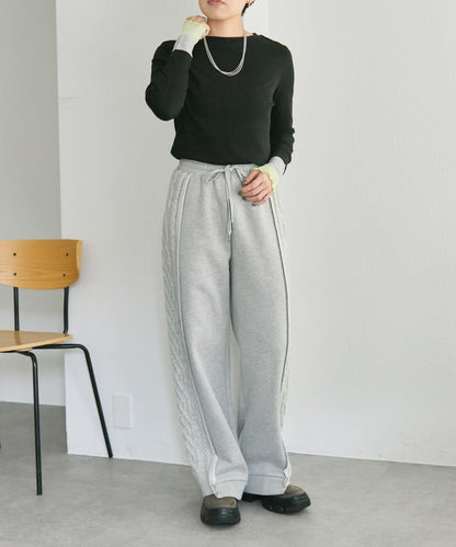 羅紋袖荷葉邊針織衫【SUM1 STYLE】