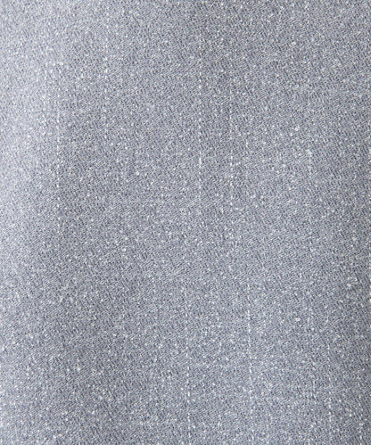 【帶內襯】粗花呢寬鬆夾克