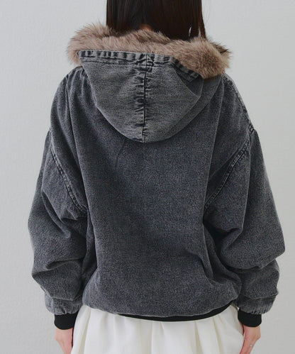 【RMAF】不同長度毛絨連帽外套