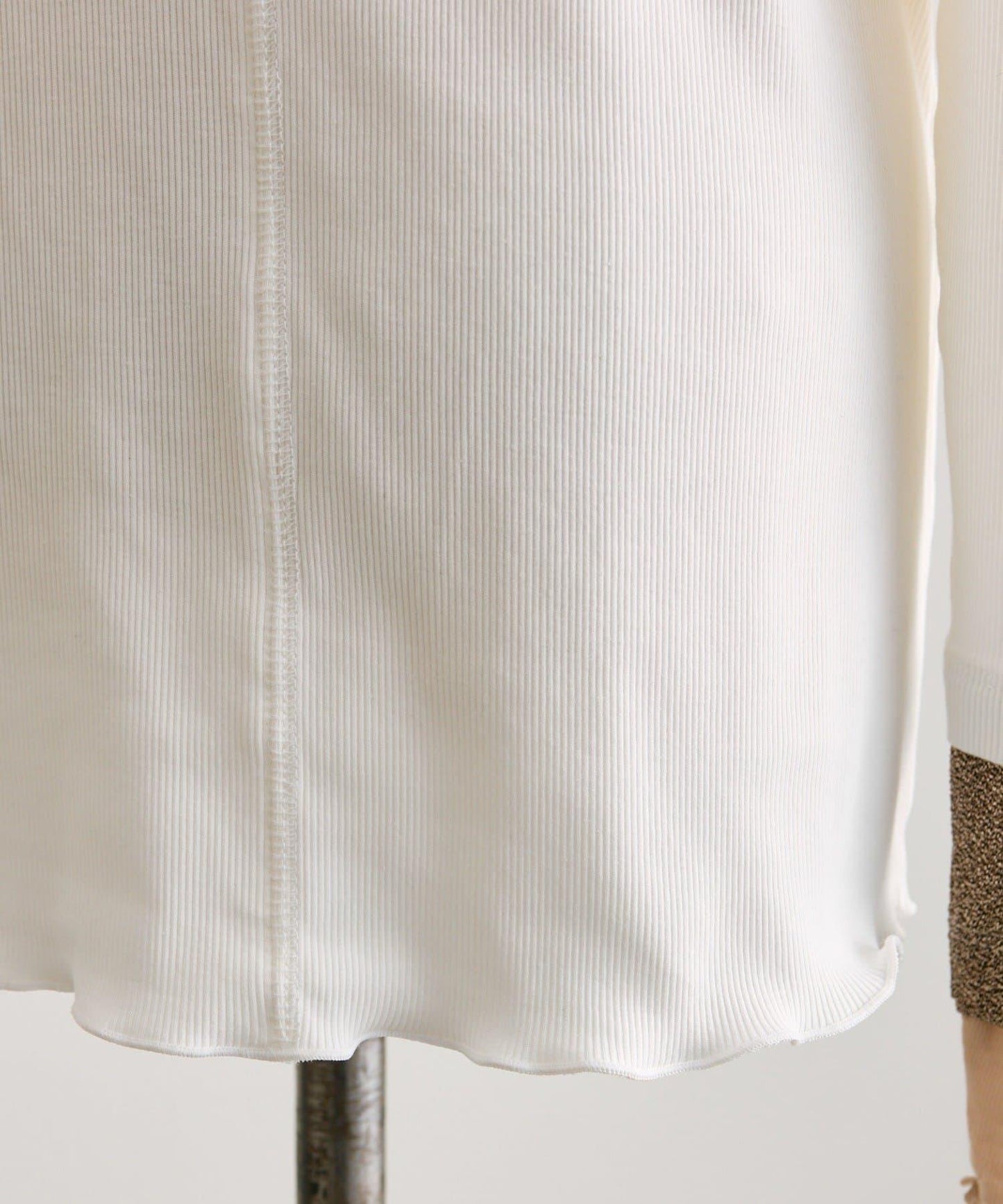 羅紋袖荷葉邊針織衫【SUM1 STYLE】