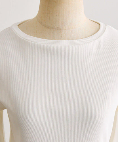 羅紋袖荷葉邊針織衫【SUM1 STYLE】