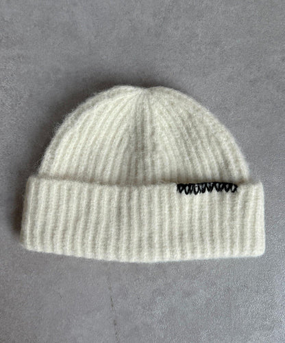 拼色縫線針織帽