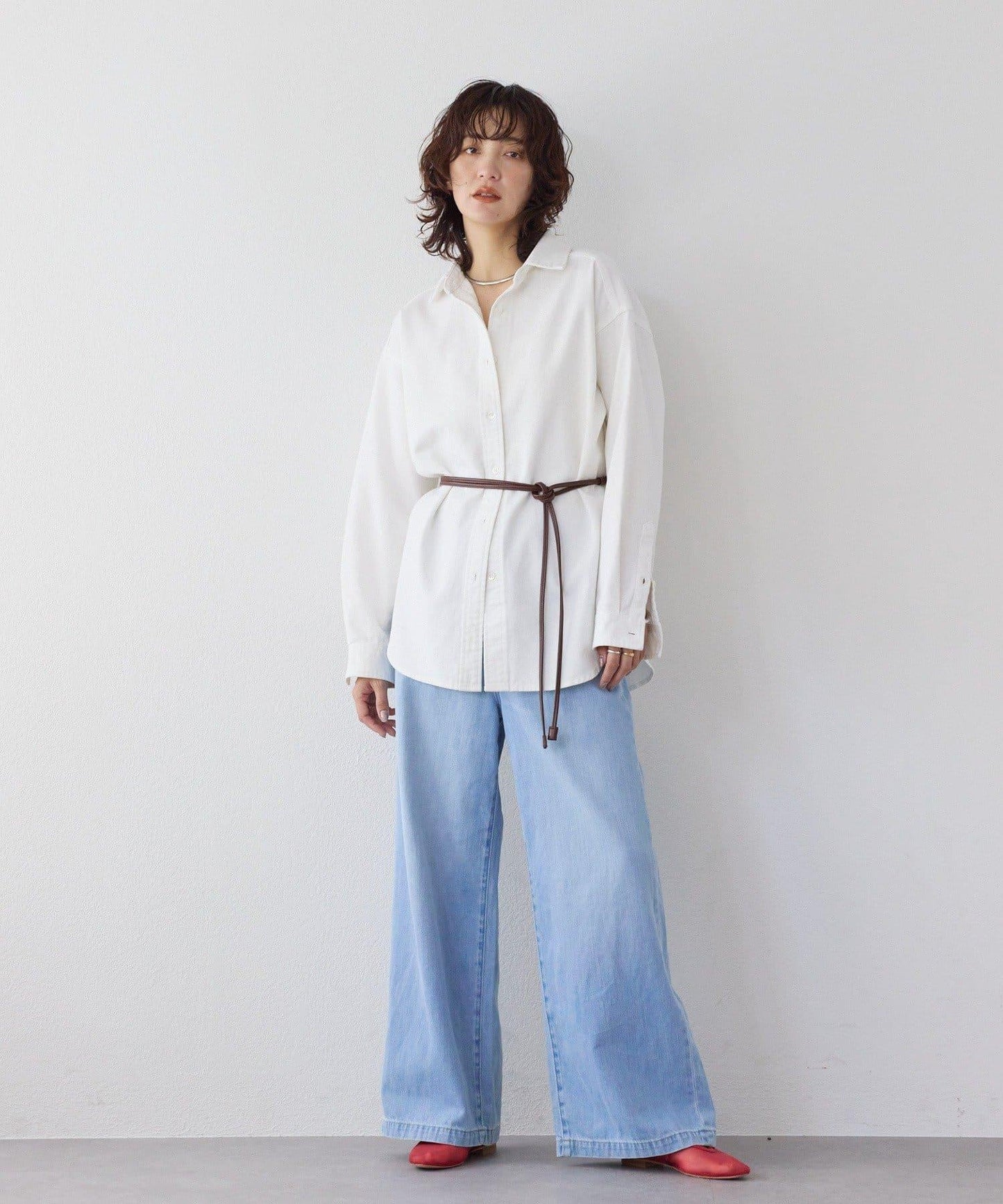 【RIMH】簡約寬鬆牛仔褲/預計1月下旬發貨