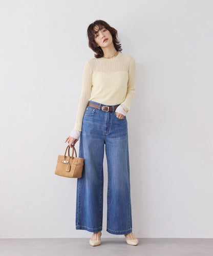 【RIMH】簡約寬鬆牛仔褲/預計1月下旬發貨