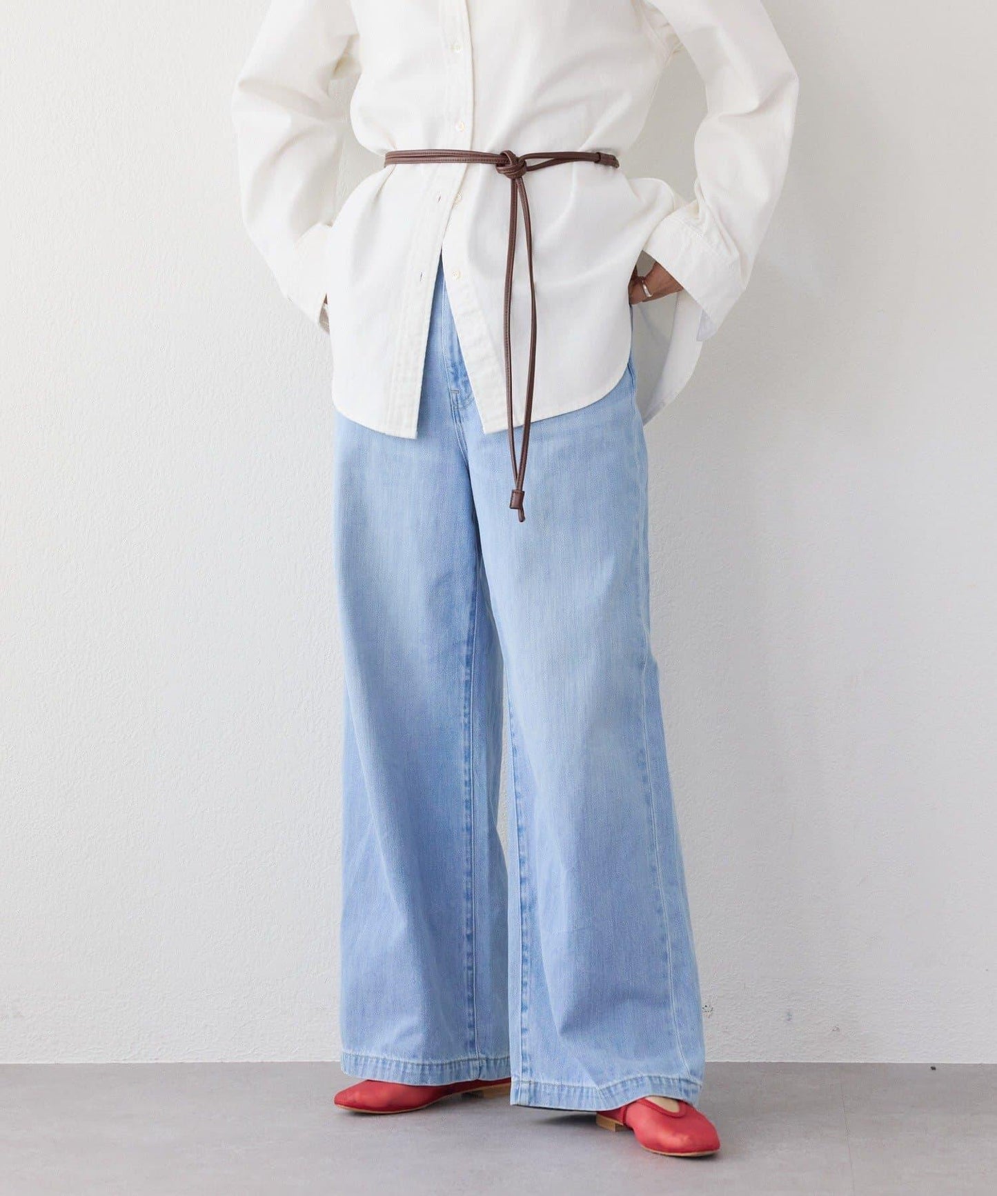 【RIMH】簡約寬鬆牛仔褲/預計1月下旬發貨