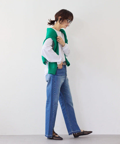 【RIMH】剪裁牛仔褲/預計1月下旬發貨