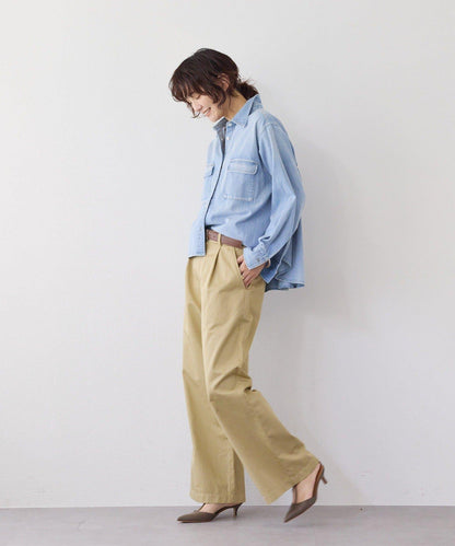 【RIMH】後襬荷葉邊短款襯衫/預計1月下旬發貨