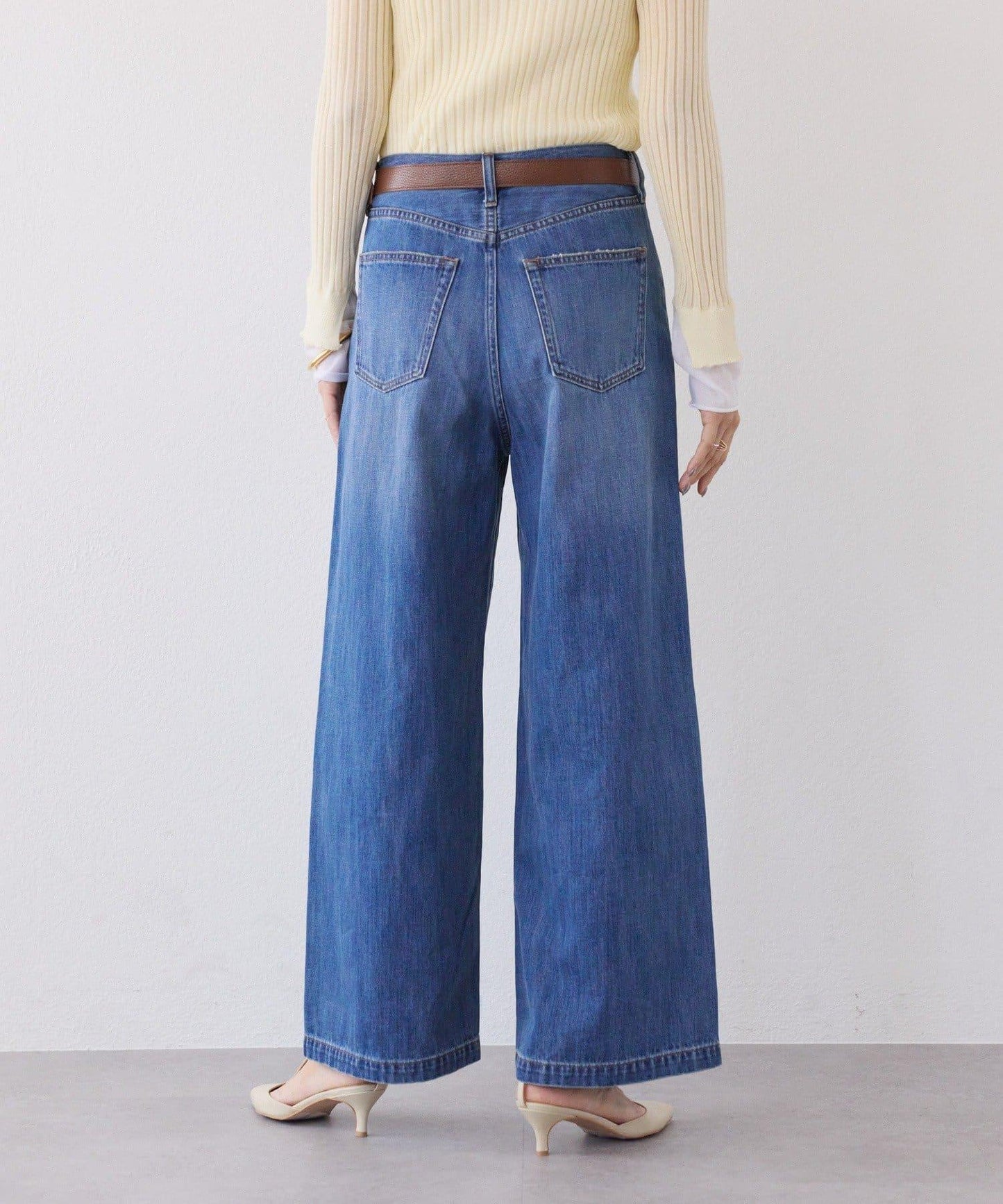 【RIMH】簡約寬鬆牛仔褲/預計1月下旬發貨