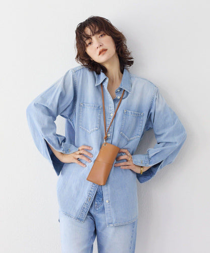 【RIMH】肩墊長款襯衫/預計1月下旬發貨