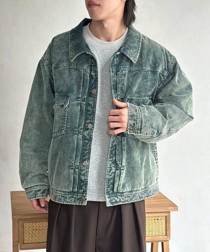 夾棉燈芯絨卡車司機夾克